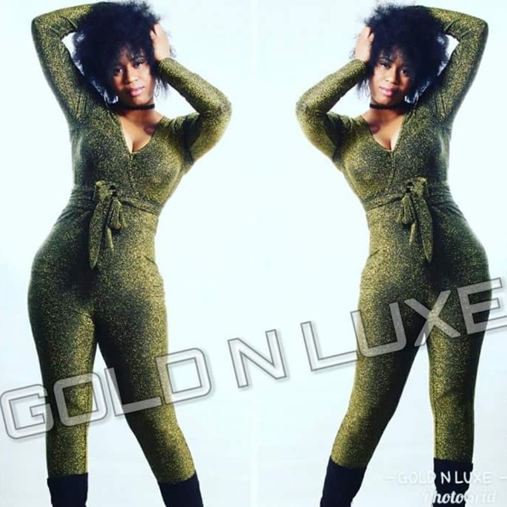 One piece pants jumpsuit